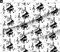 Various Fabrics by the Yard or Fat Quarter Piano Music Black White Notes Orchestra Classic Custom Printed Fabric by Spoonflower